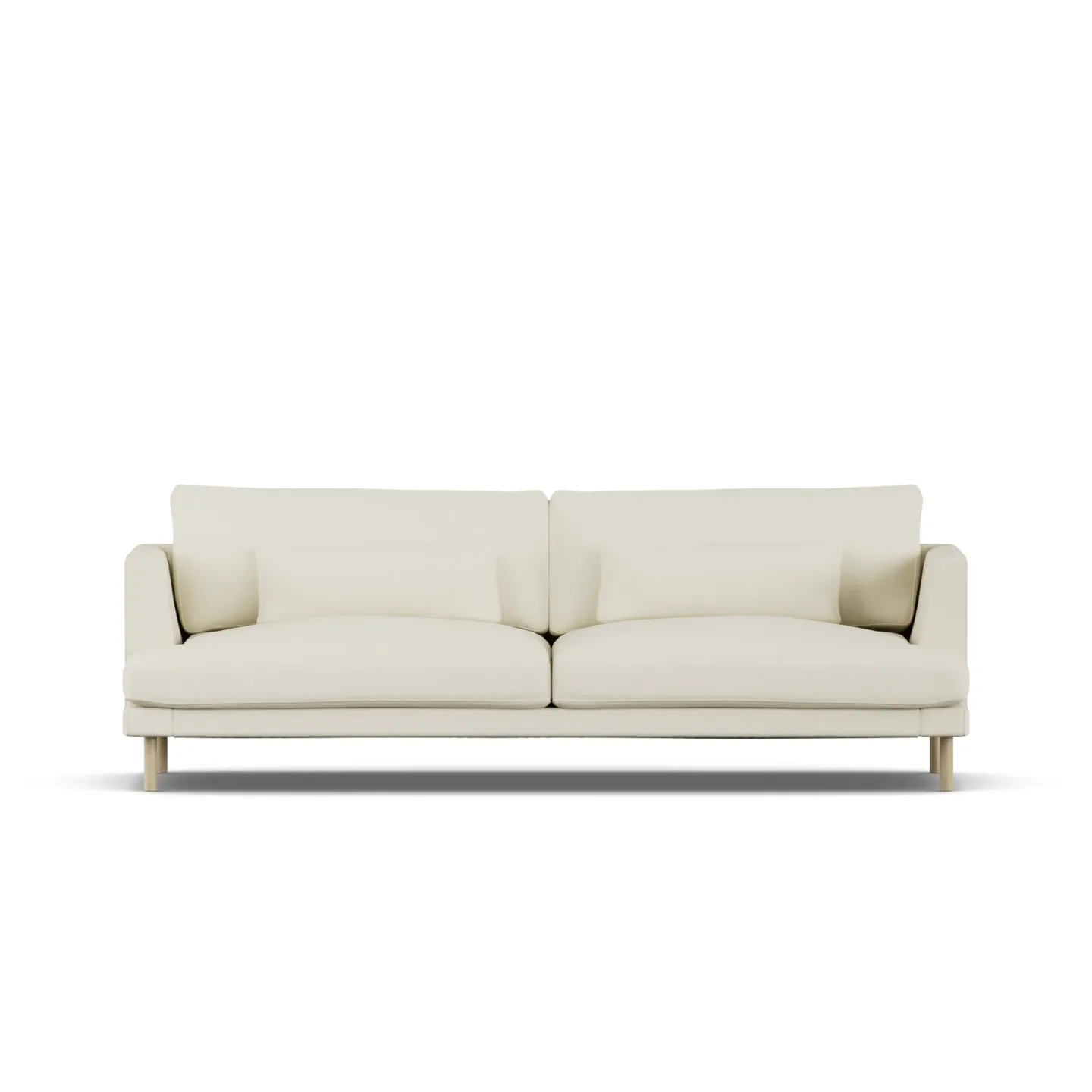 1898 Bredhult Sofa Oslo Nature 1540-Eiche weiß geölt, 3-sitzig