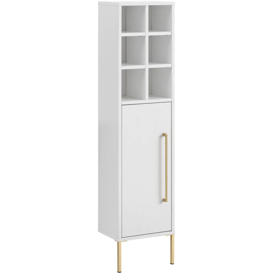 Highboard Etta Weiss Holzwerkstoff 30 cm 131 cm
