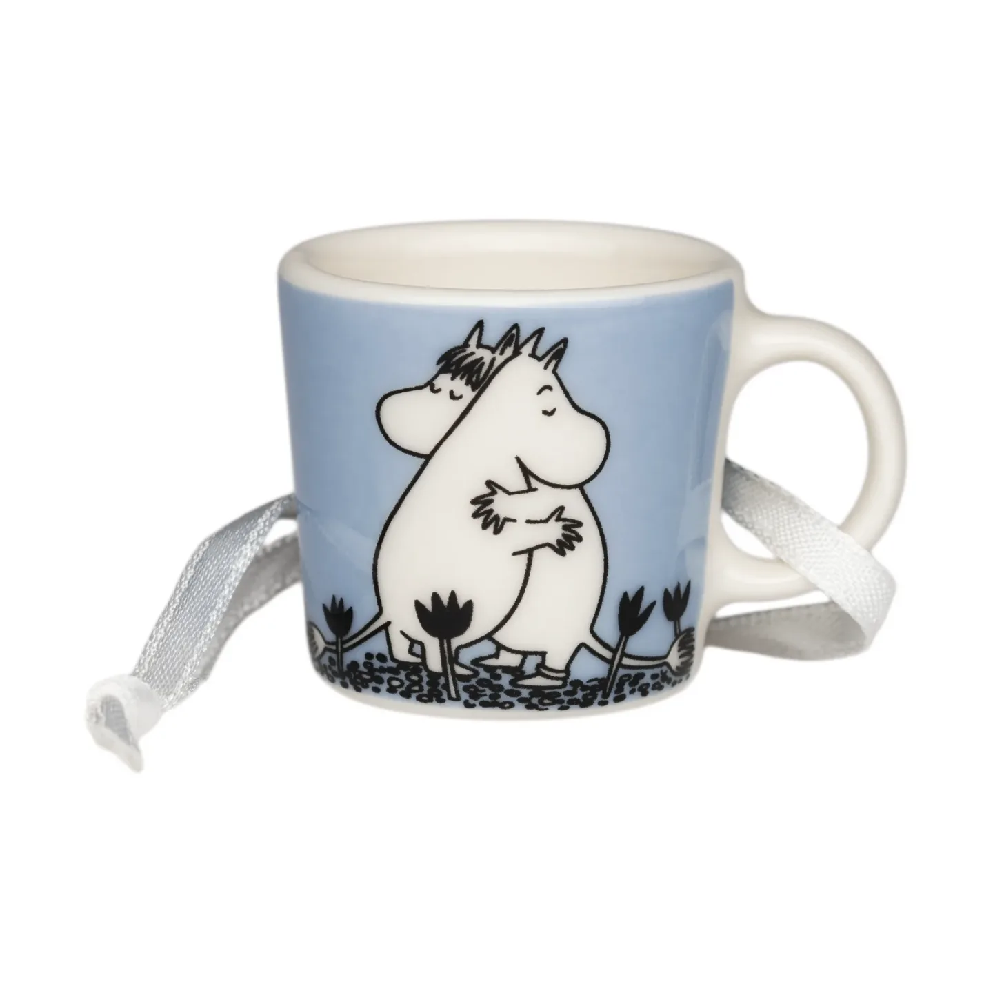 Moomin Arabia Liebe Mumin Miniminibecher Geschenkbox Blau