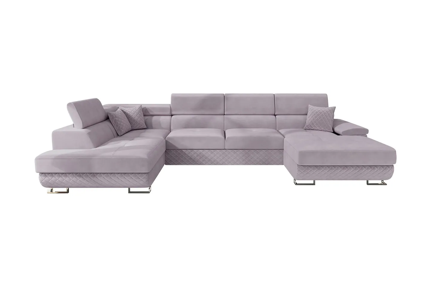Reginia 5-sits Bäddsoffa Vänster - Rosa
