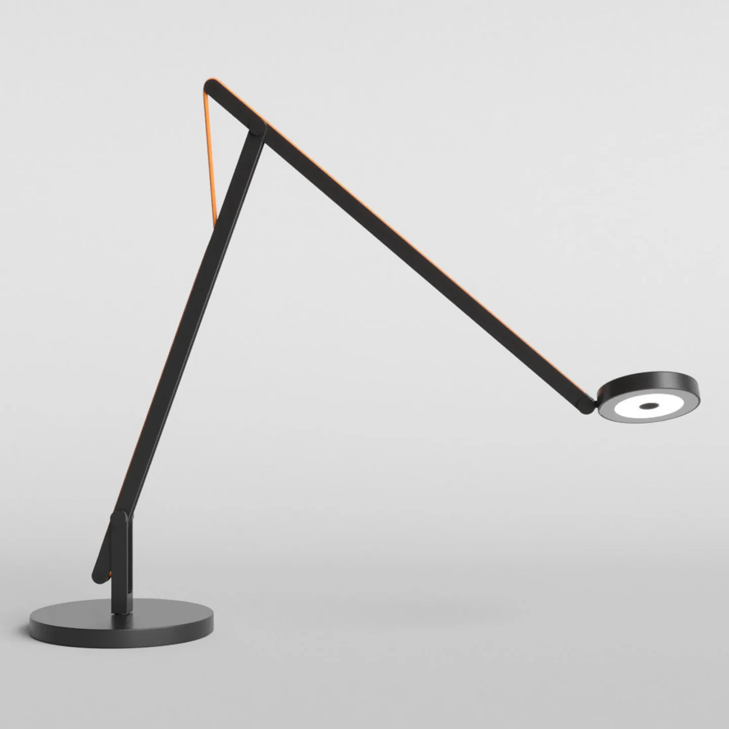 String T1 Tischleuchte DTW Matt Black/Orange - Rotaliana String T1 DTW - Arbeitszimmer / Büro - Design - Metall - Einflammig