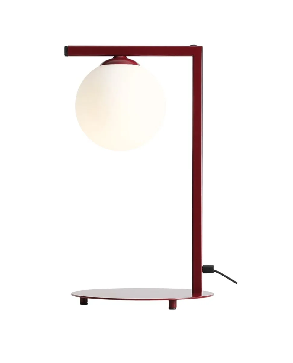 Artera - Zac 50cm - Bordslampa - Vinröd