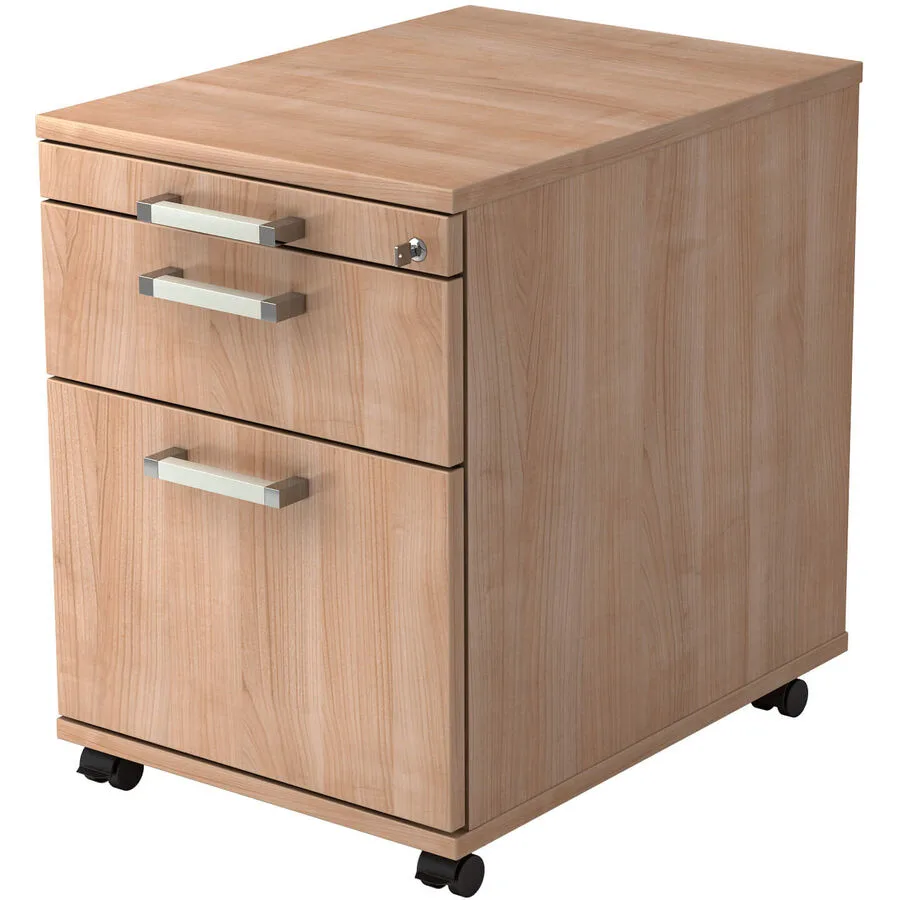Rollcontainer Office Nussbaum Dekor Holzwerkstoff B 42.8 H 59 cm