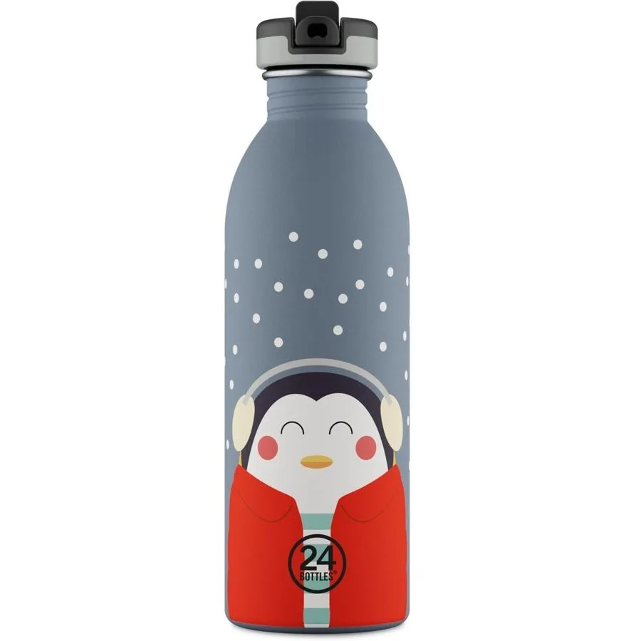 Trinkflasche 24 Bottles Happy Penguin 500 ml B 6.5 cm