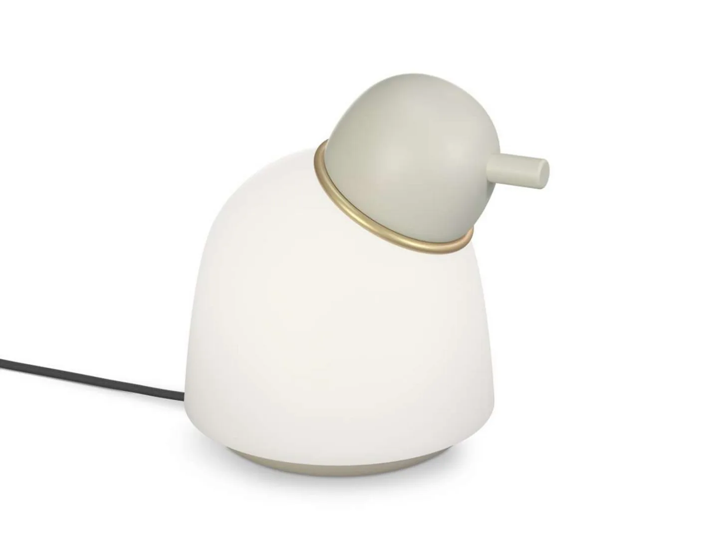 Bird Bordlampe H21,5 Sand/Brass/Opal - Belid - Soverom - Metall