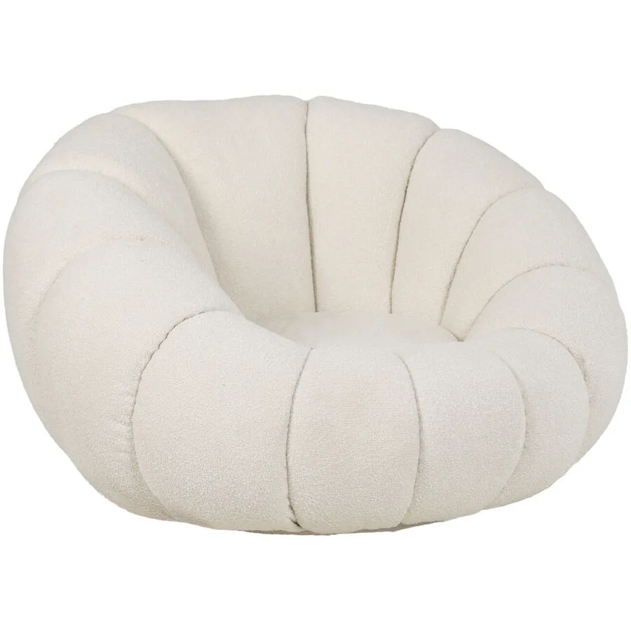 Sessel Sofina Weiss Polyester 104 cm 104 cm