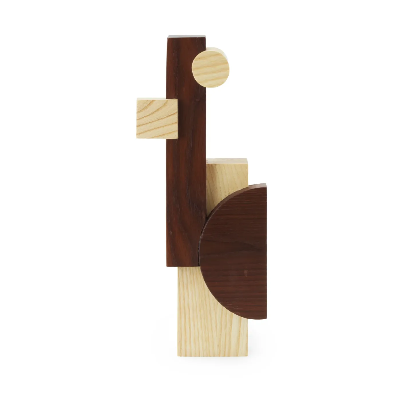 Normann Copenhagen Join skulptur small Ask-karboniserad ask