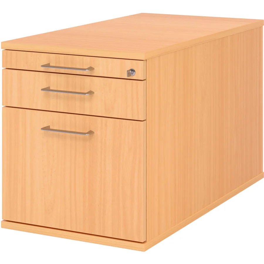 Rollcontainer Office buche Holzwerkstoff B 42.8 cm H 51.2 cm