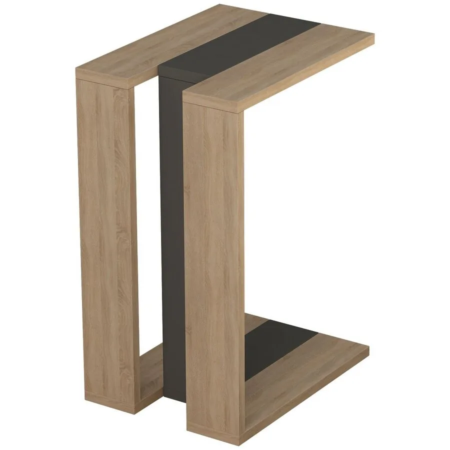 Beistelltisch Yasam eiche Melamin B 30 H 57 cm
