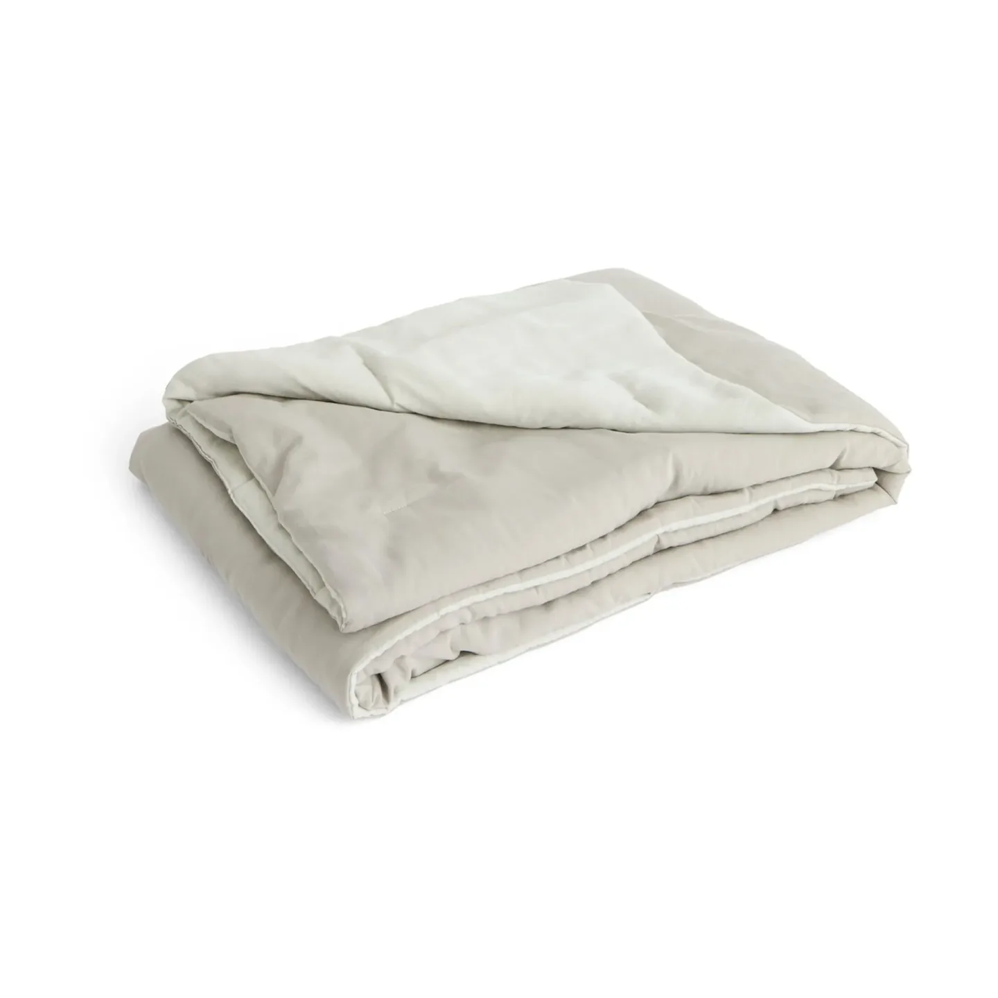 HAY Air Quilt Decke Soft grey, 140x200 cm