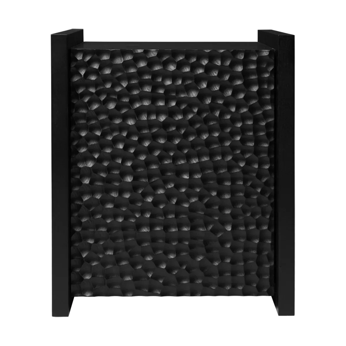 Ferm Living Scarni Beistelltisch Dunkel gebeizte Esche, 38x40x45 cm