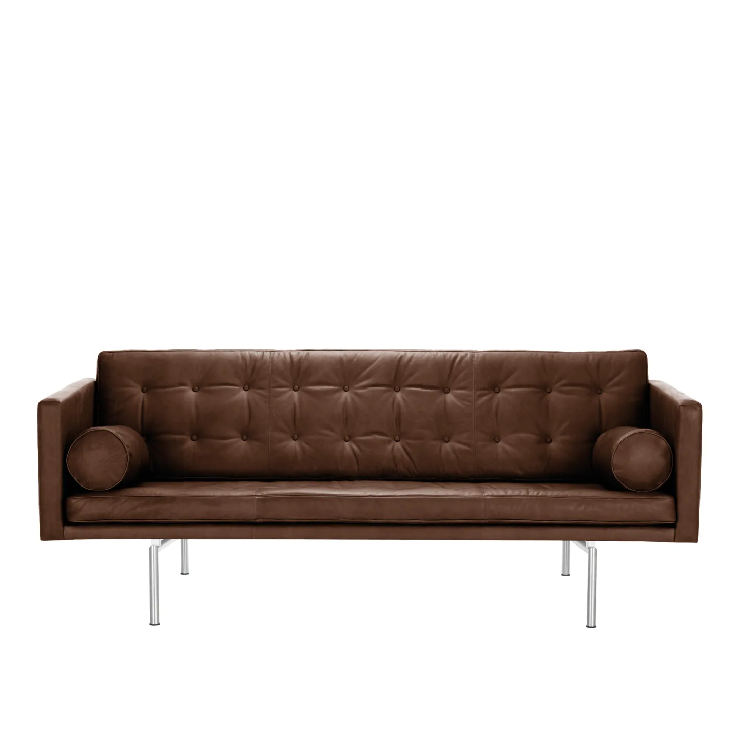 DUX - Ritzy 3-Sitssoffa, Läder Dakota 28 Chokladbrun - Soffor - DUX Design Team - Brun
