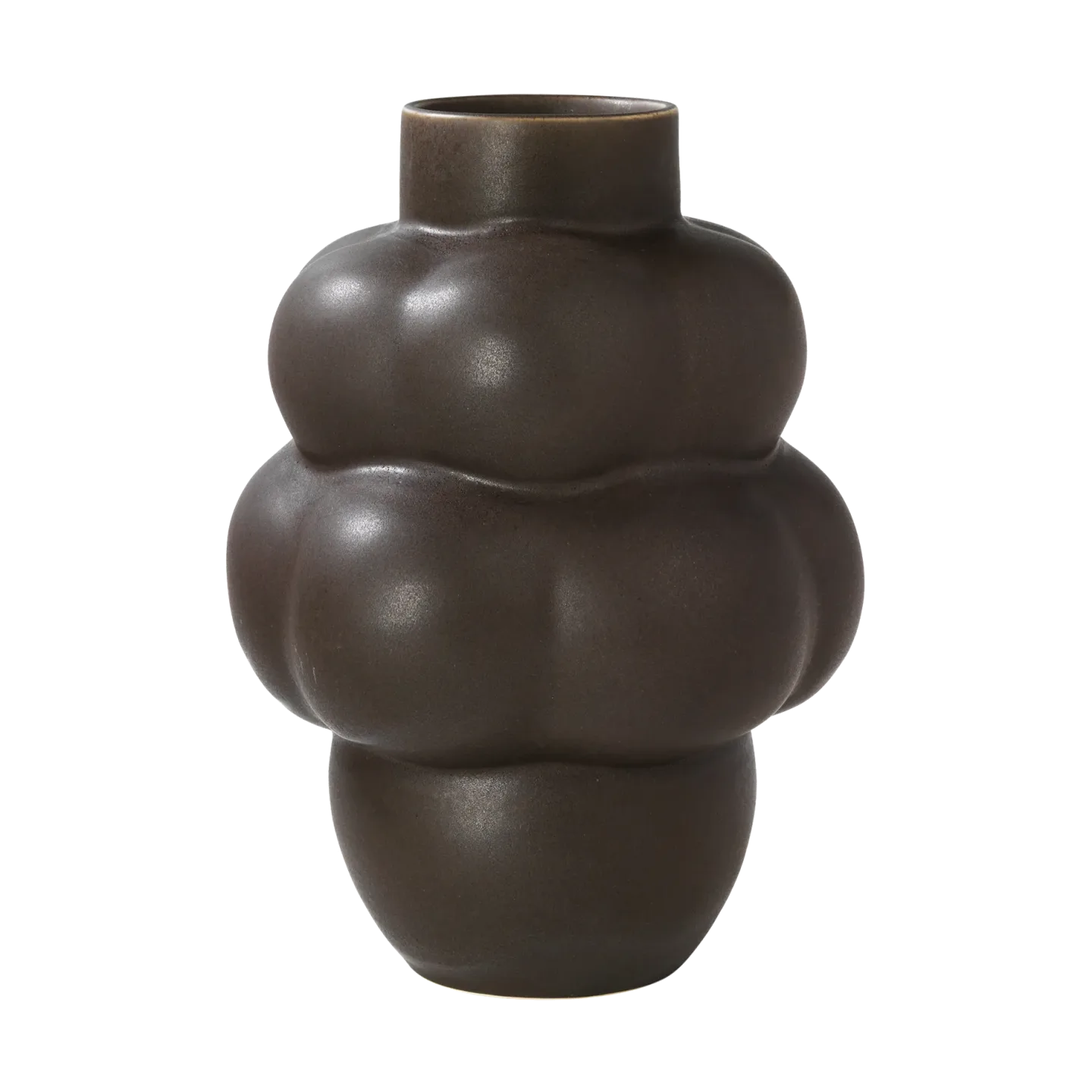 Louise Roe Balloon 04 Vase Petit 18 cm Mud Brown