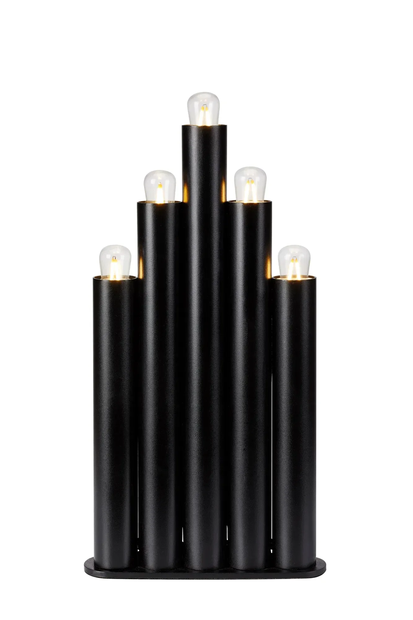 Organo Adventskerzenhalter Schwarz