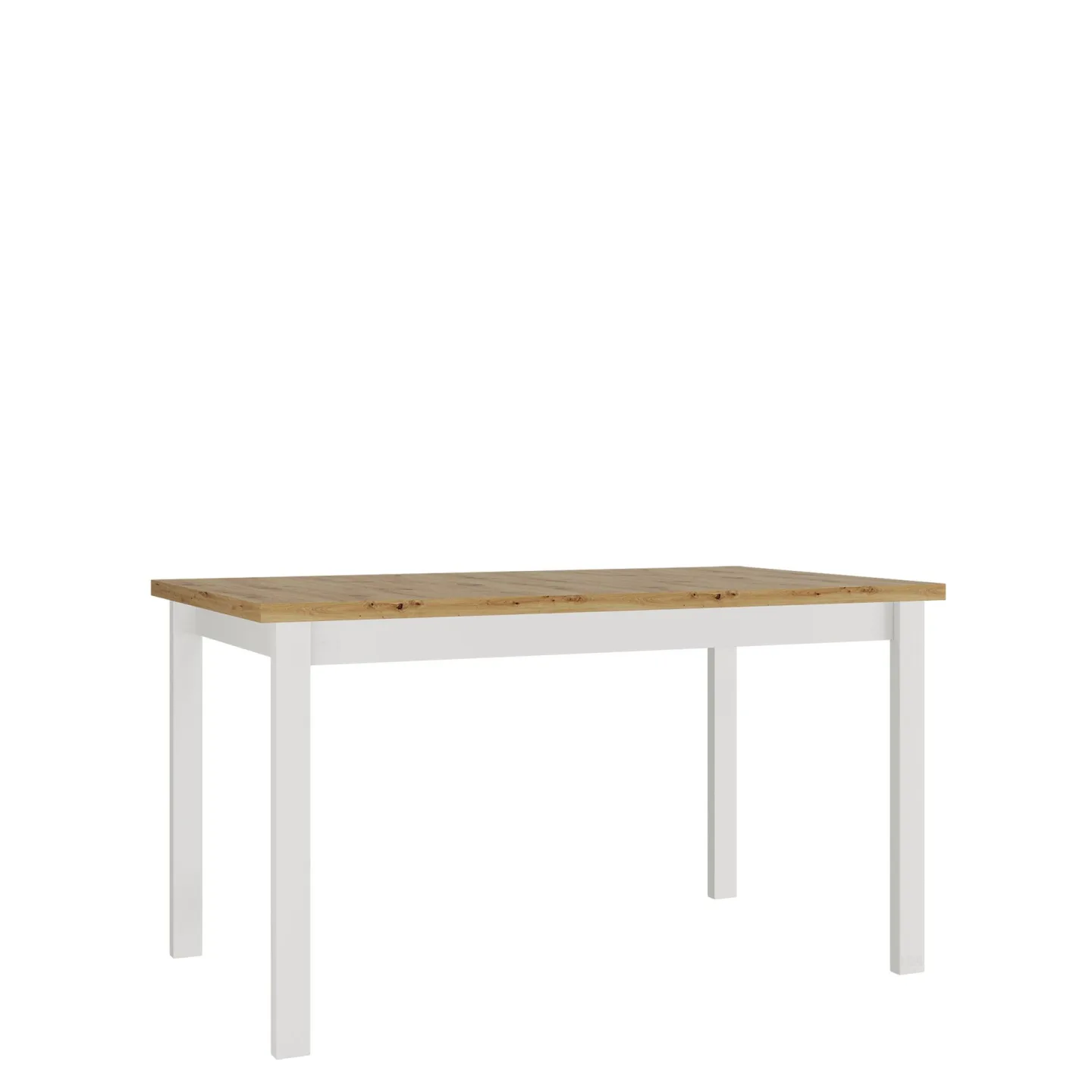Ericka Matbord 140 cm Rektangulär - Vit/Brun