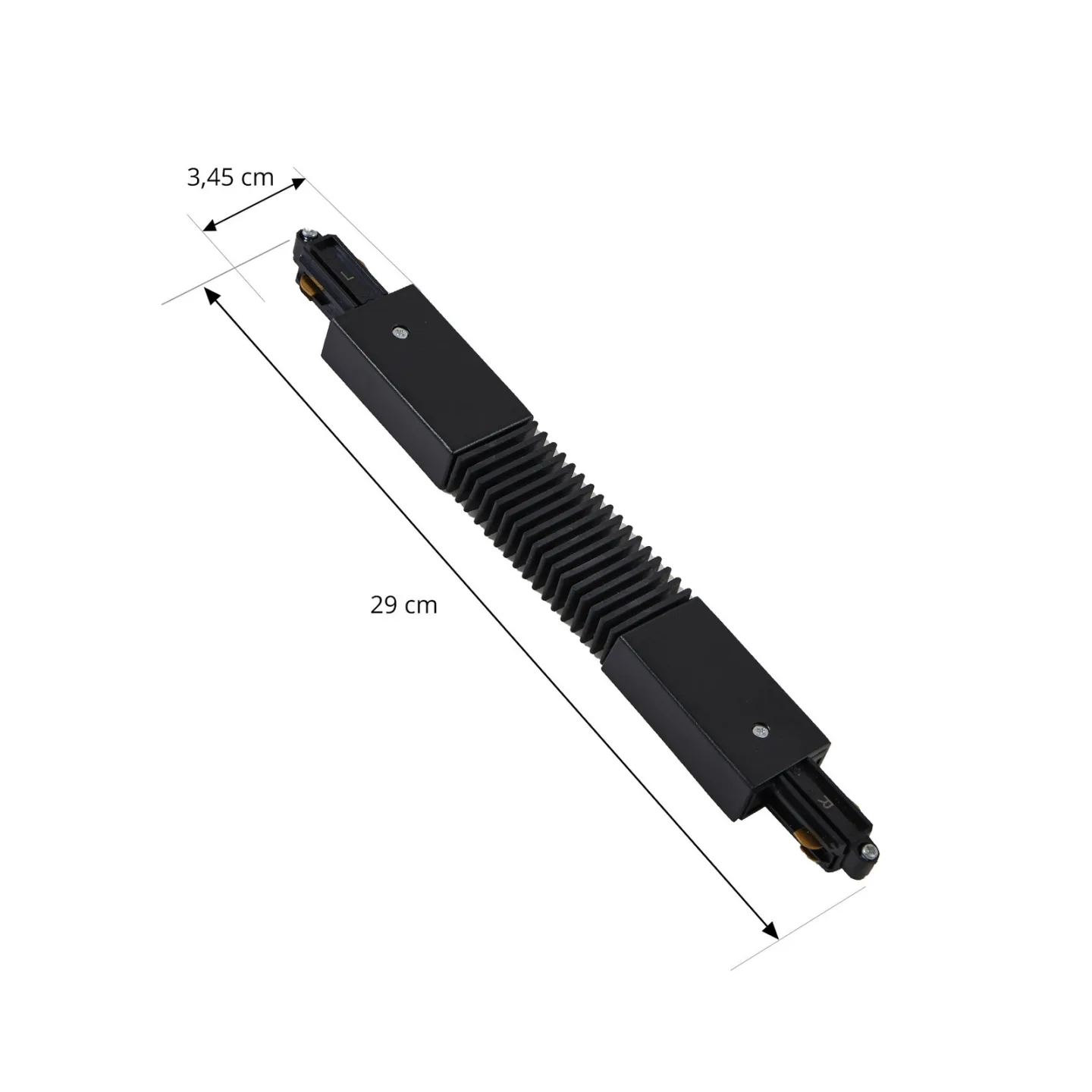 Linaro Track Flex Connector Schwarz - Lindby - Kunststoff