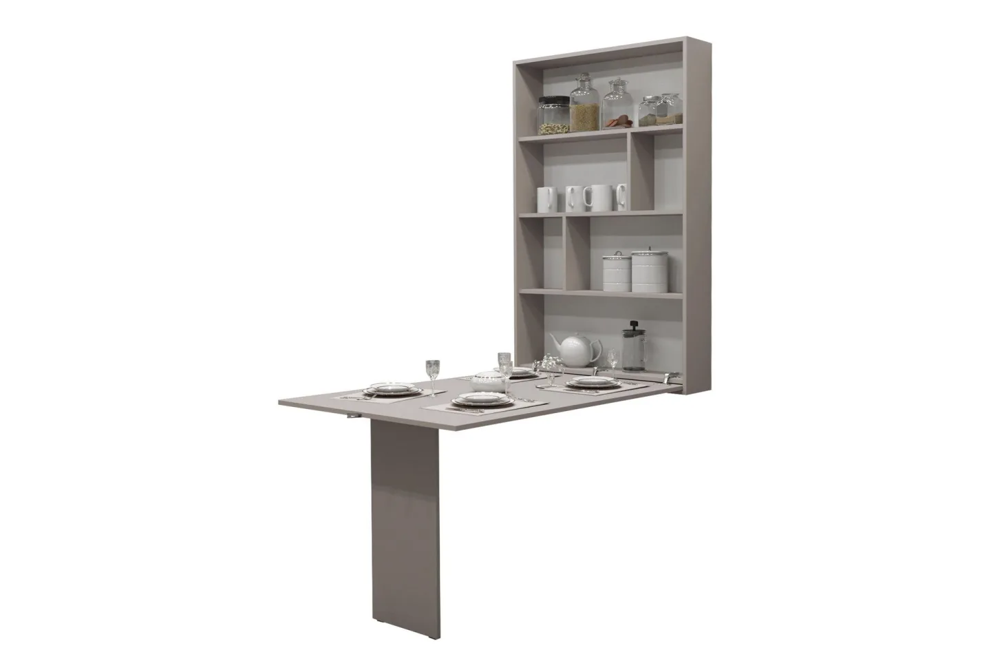 Abi Matbord Vägghängt 130 cm Rektangulär - Beige
