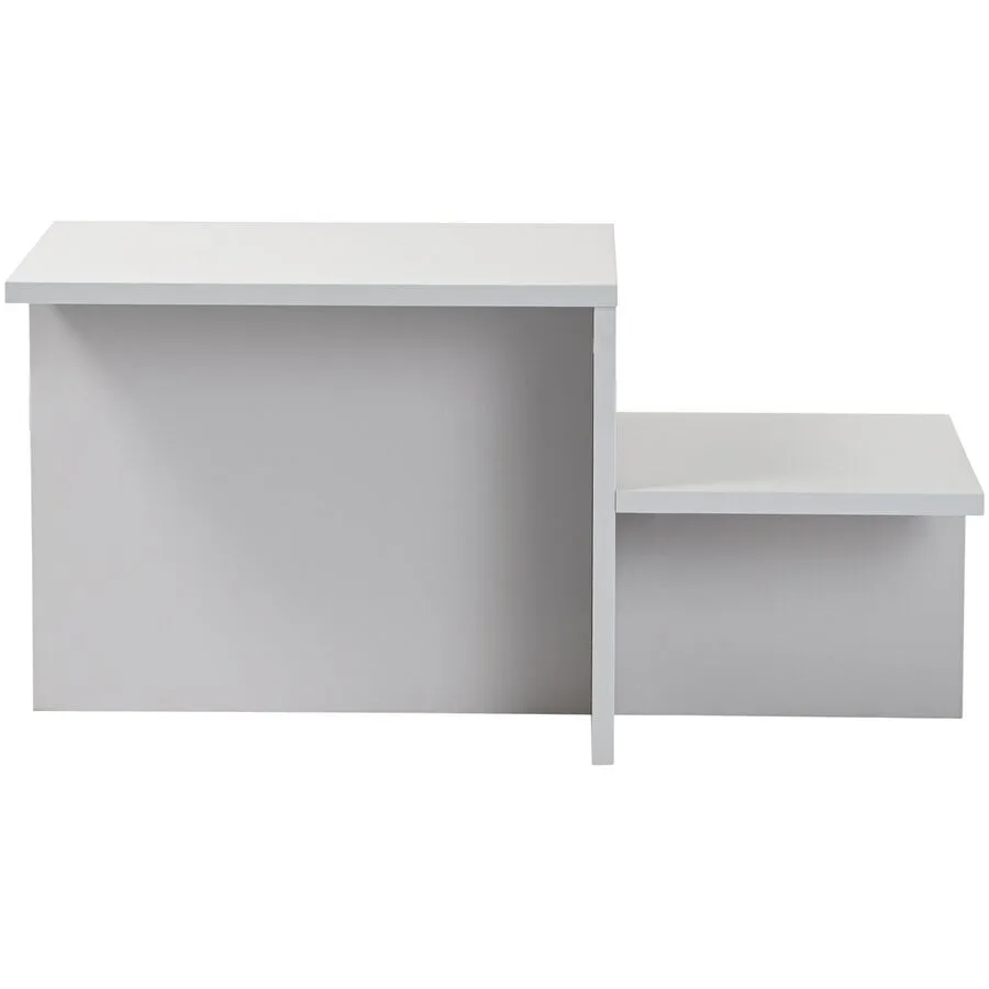 Salontisch Georis grau Holzwerkstoff B 80 H 40 cm