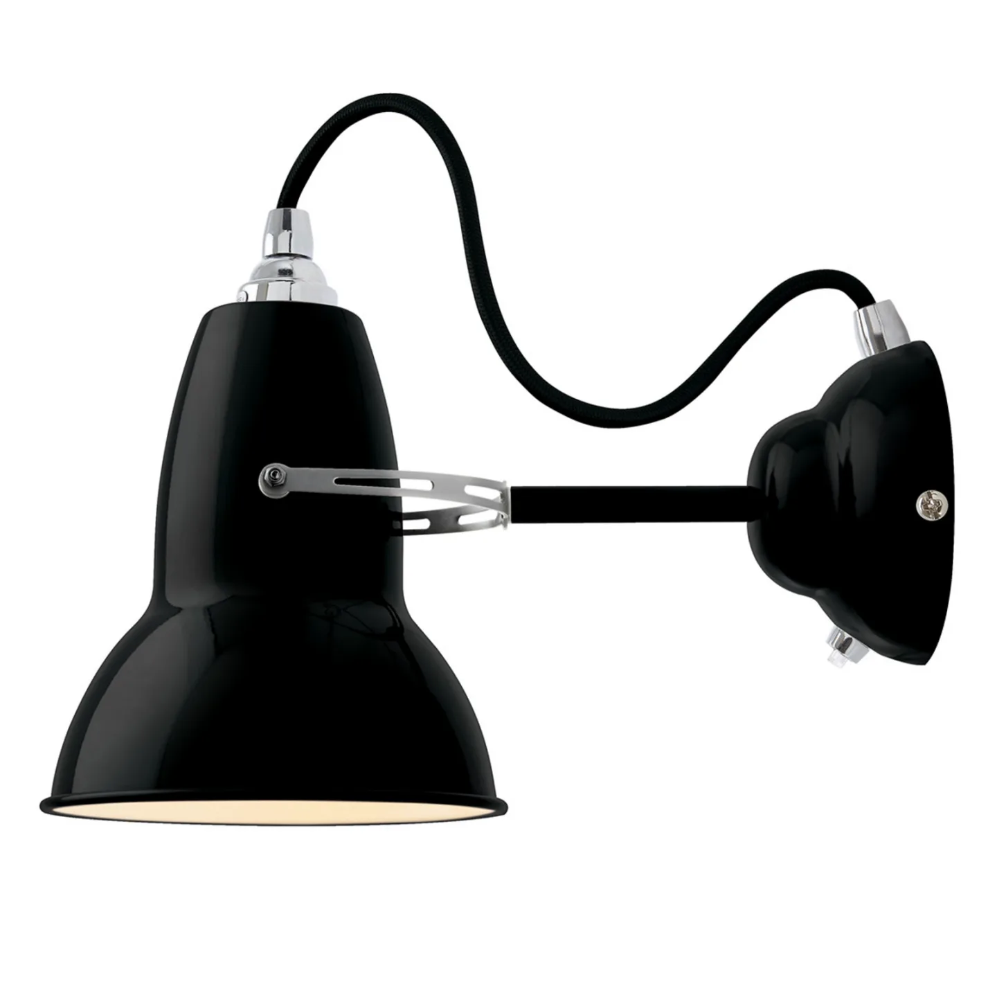 Original 1227 Vägglampa Jet Black - Anglepoise - Vardagsrum - Industristil - Metall - Med en ljuskälla