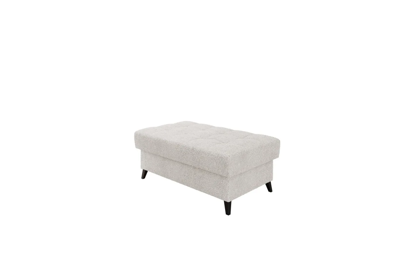 Amshyttan Fotpall 106 cm - Vit