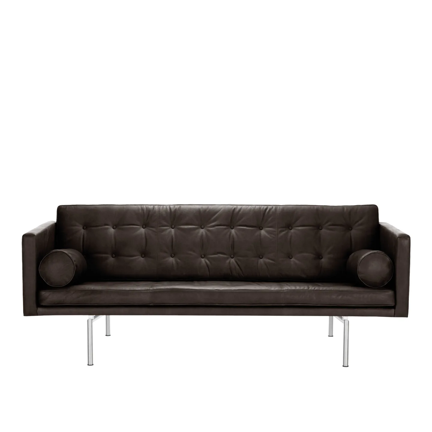 DUX - Ritzy 3-Sitssoffa, Läder Dakota 29 Mörkbrun - Soffor - DUX Design Team - Brun