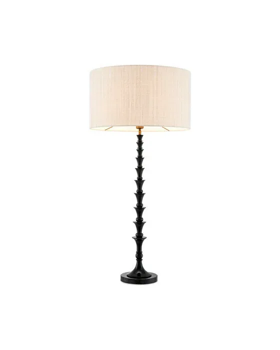 Arabella bordlampe piano-sort finish