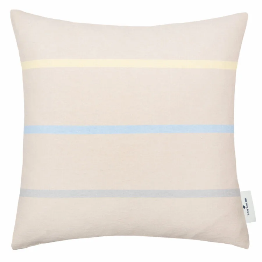 Tom Tailor Zierkissenbezug Tape sand Polyester/Baumwolle B 40 T 40 cm
