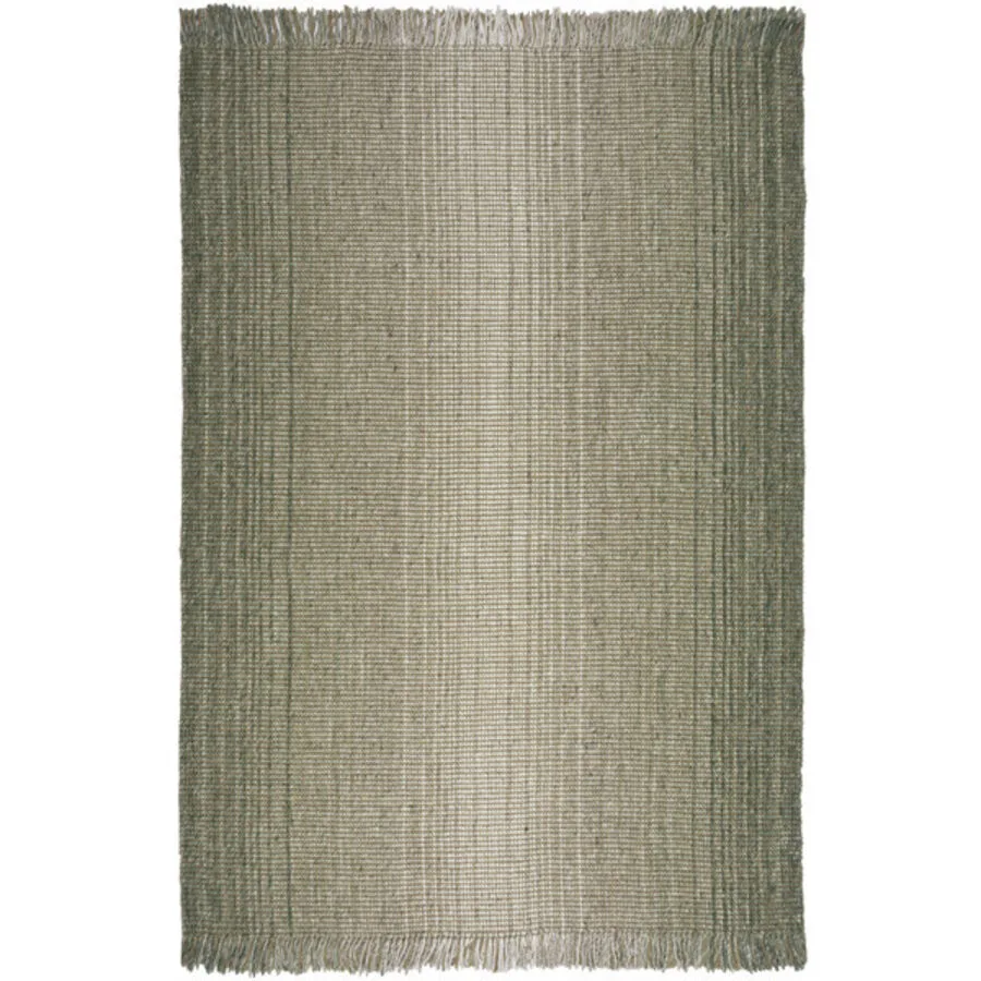 Teppich Ombrex Grün, Beige Farbverlauf Stoff 230 x 160 cm