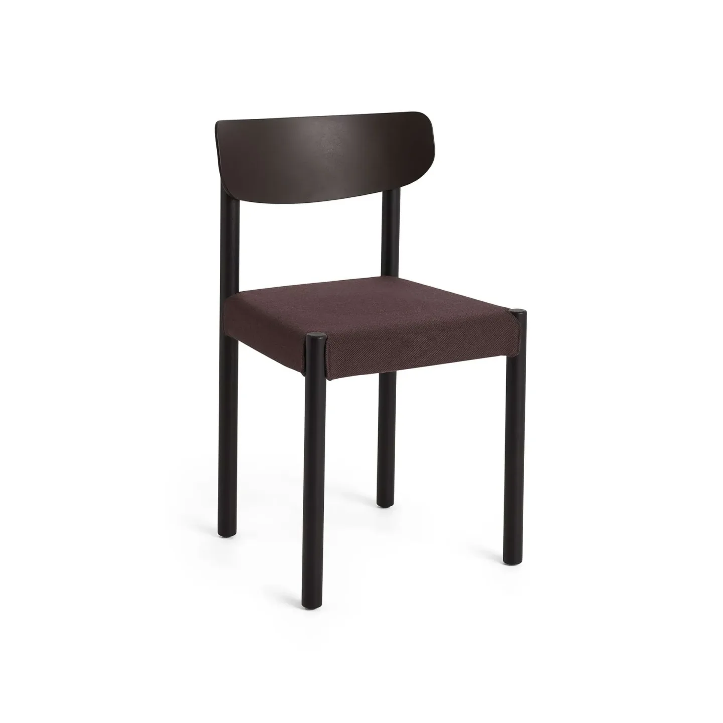 HAY Pack Chair 11 stol Oljad ek-graphite brown-Steelcut 695