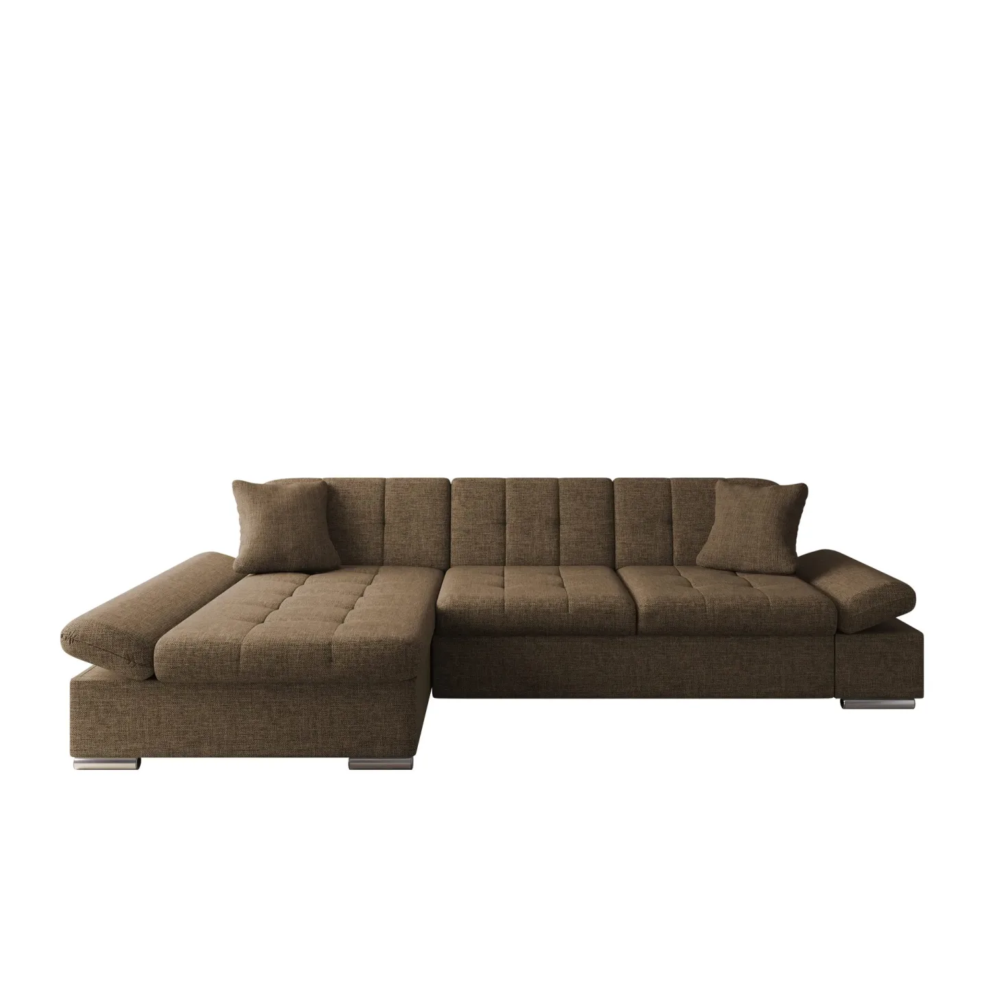 Vananda Soffa med Divan 4-sits - Brun