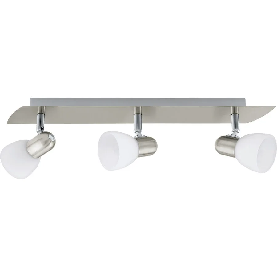 Eglo Spot Enea Grau Stahl 7 cm - Farbe: Nickel matt