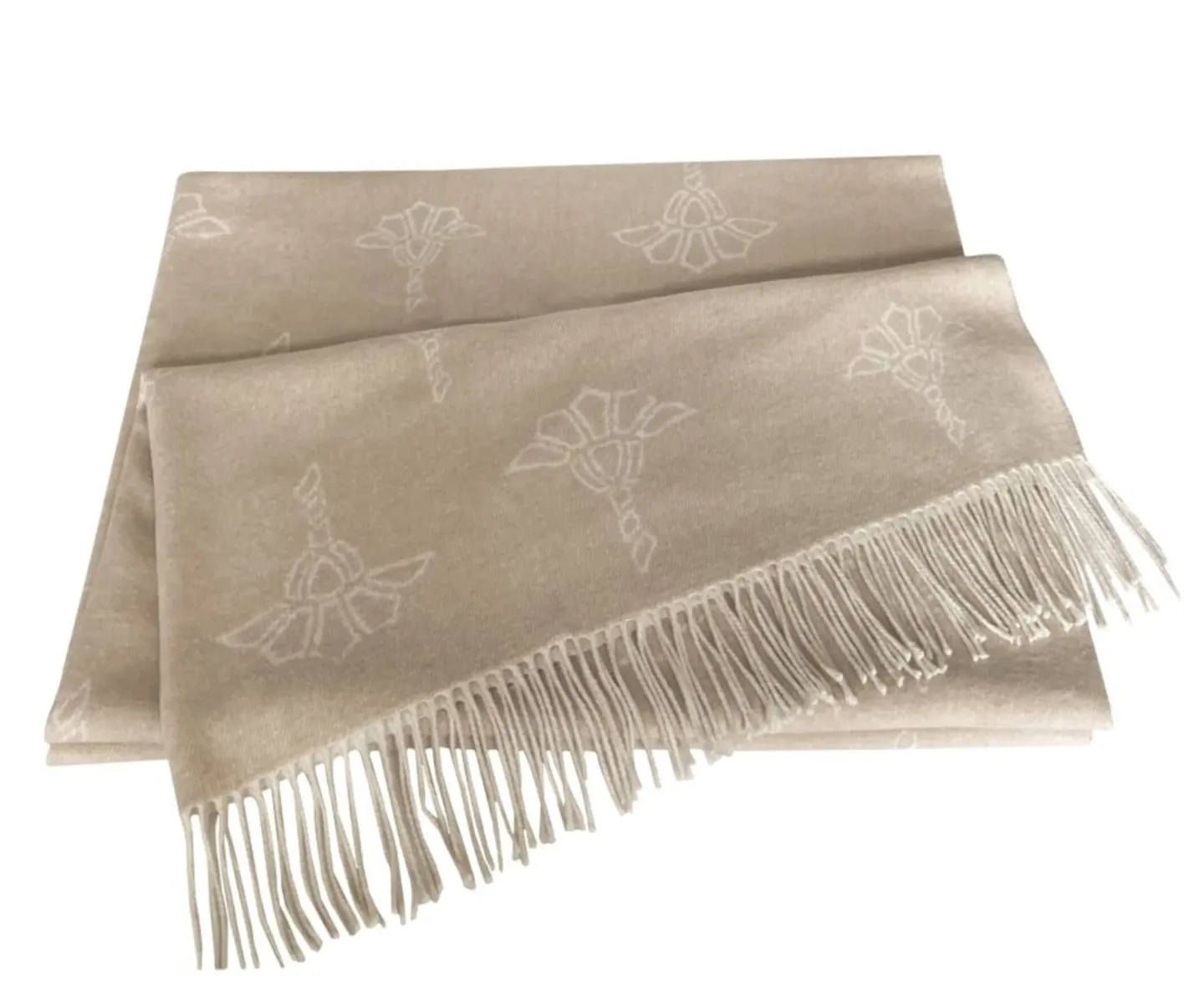 Biederlack Plaid Cornflower Glam Beige | Schubiger Möbel
