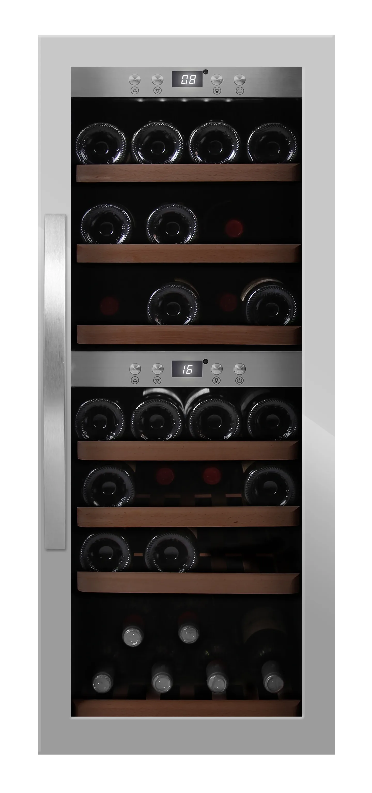 Freistehender Weinkühlschrank - WineExpert 38 Stainless