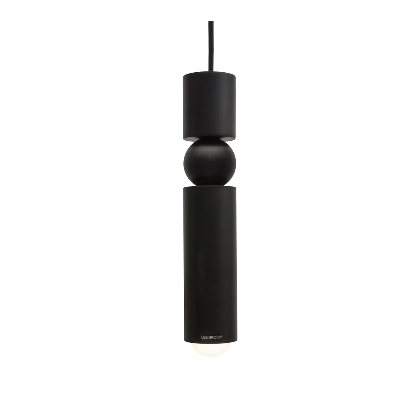 Lee Broom - Fulcrum - Pendellampa, Mattsvart - Pendellampor - Svart