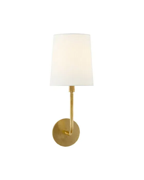 Go Lightly Sconce Gilded/Linen