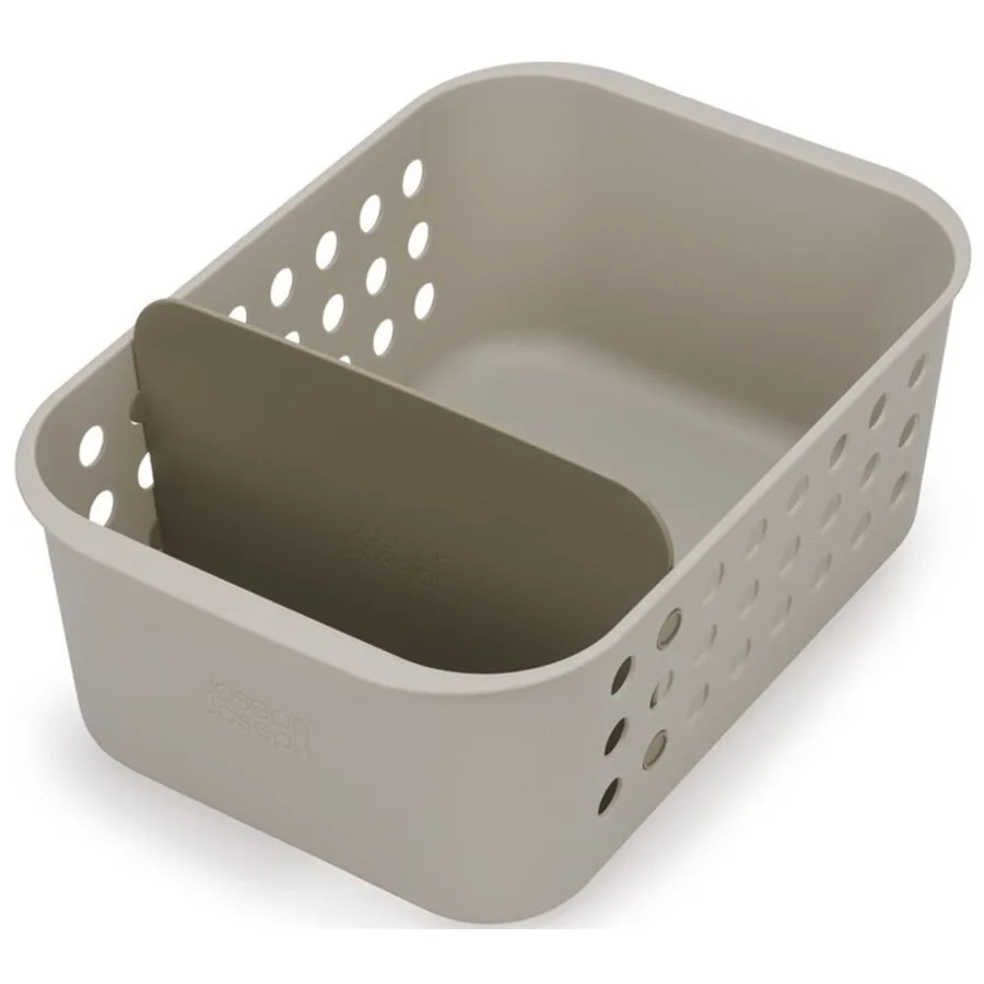 Aufbewahrungskorb Joseph Joseph Beige Kunststoff 35.1 cm 24 cm 15.8 cm - Farbe: ecru - Material: Polypropylen