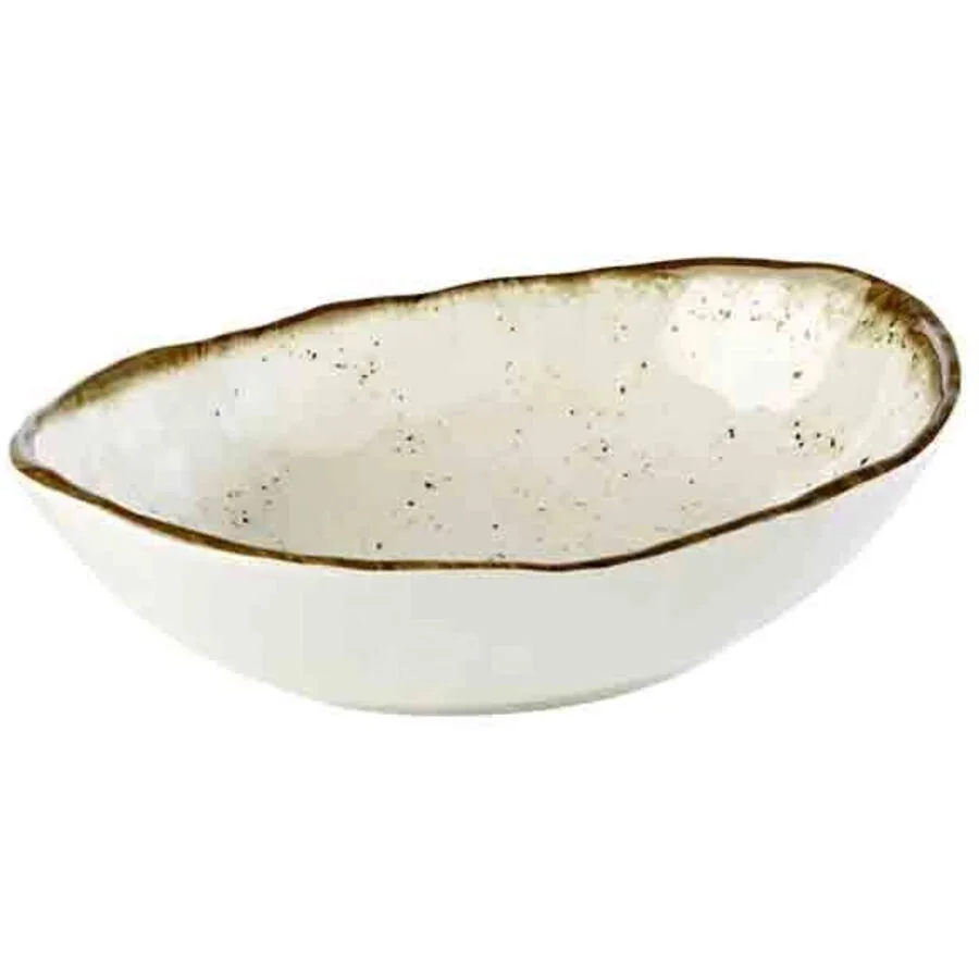 APS Schale Stone Art weiss Melamin 1 Stk