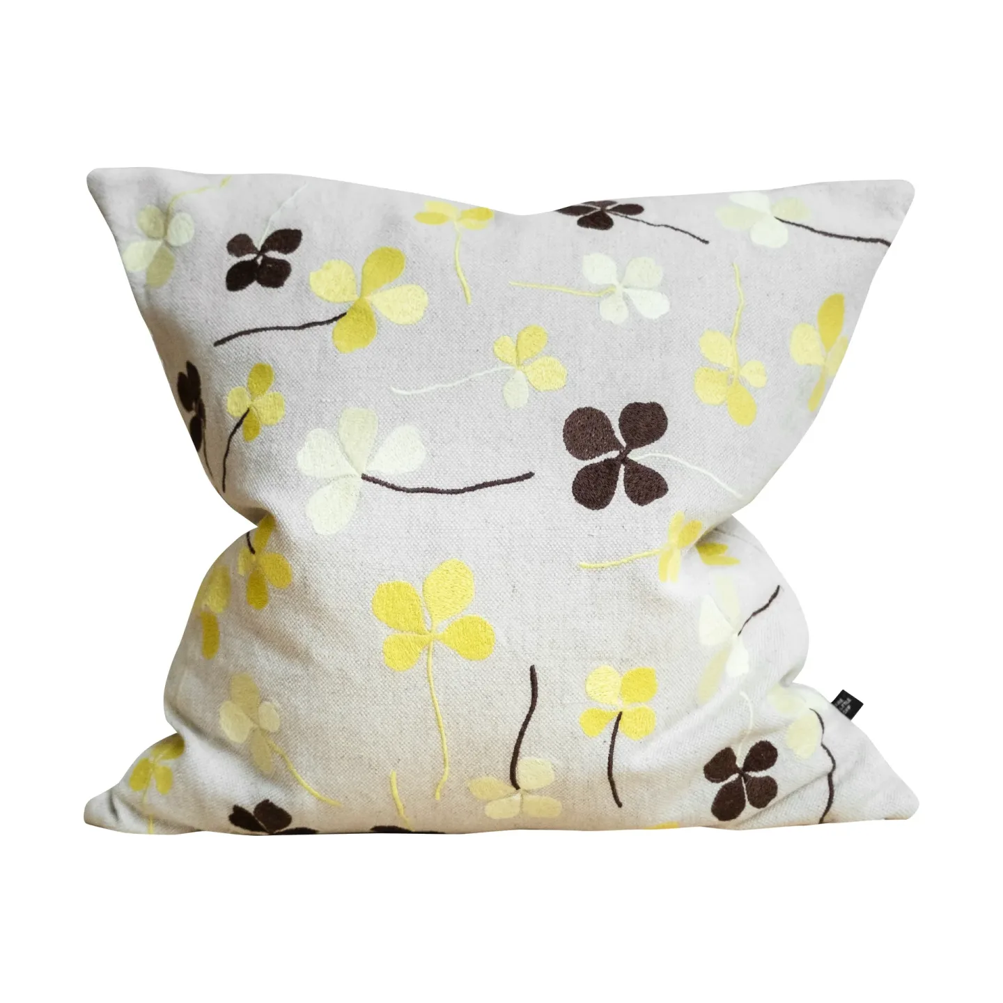 Fine Little Day Clover Kissenbezug 48 x 48cm Yellow