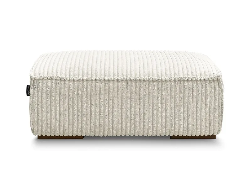 Hocker BOBOCHIC CHELSEA 68x100x40cm cord-stoff beige