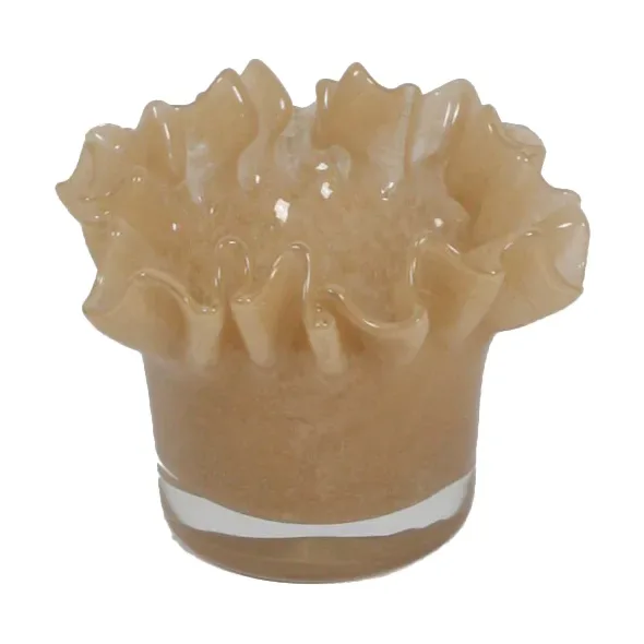 Olsson & Jensen Loa Kerzenschale 14 cm Beige