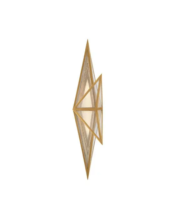 Ori Tall Sconce Antique Brass