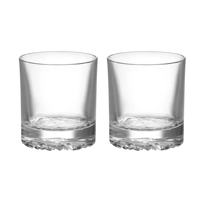 Orrefors Carat Double Old Fashioned Glas 28 cl 2er-Pack Klar