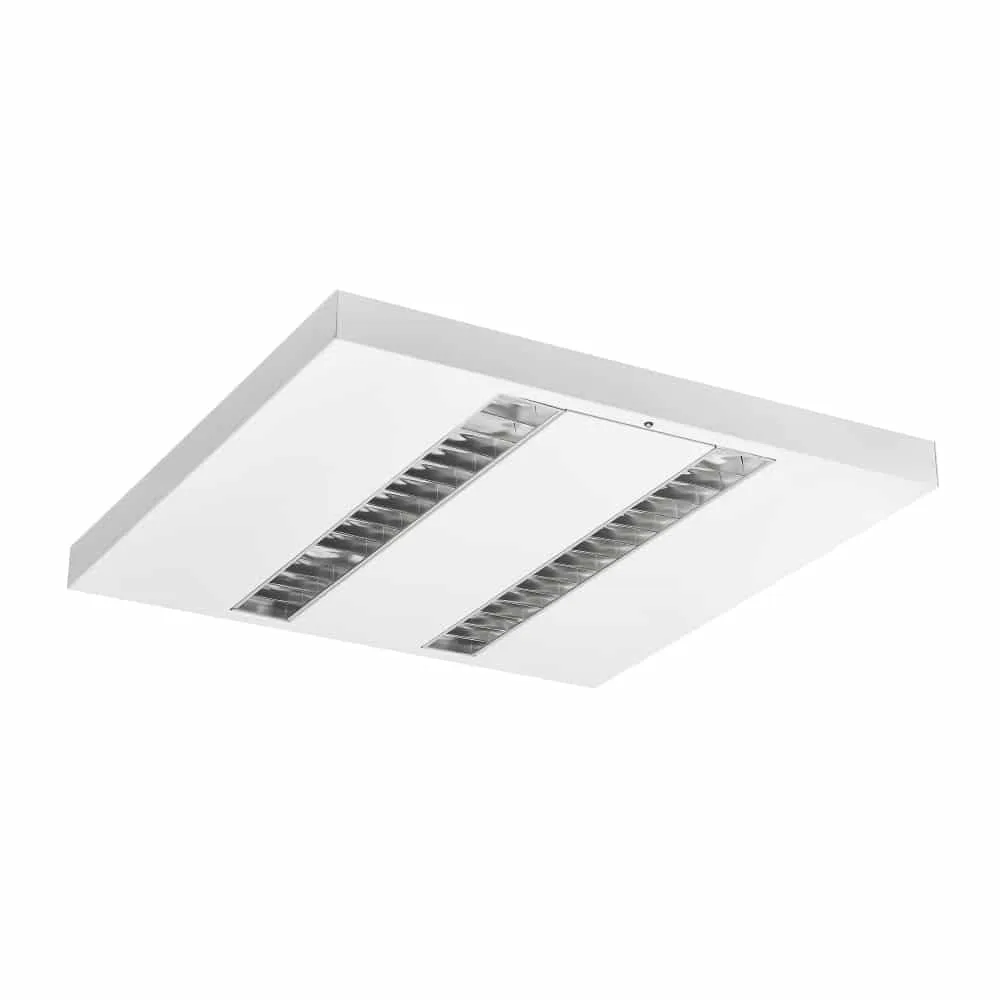 Sylvania Rana LED Surface&Suspended 600 LO 4000K Louvre+Prismatic Dali EMPRO Vit G2
