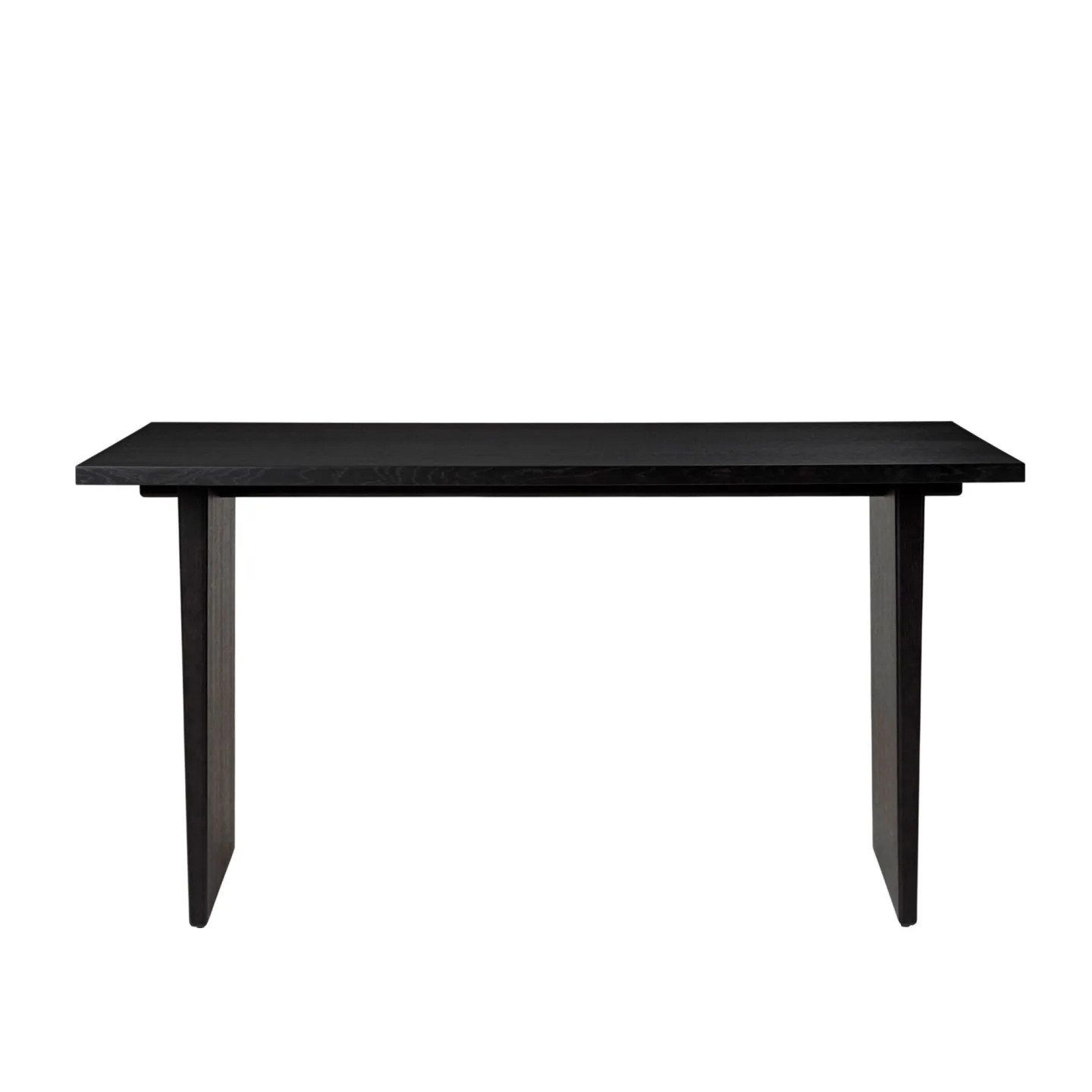 Gubi - Private Desk Brown/Black Stained Oak - Skrivbord - Space Copenhagen - Brun,Svart - Trä
