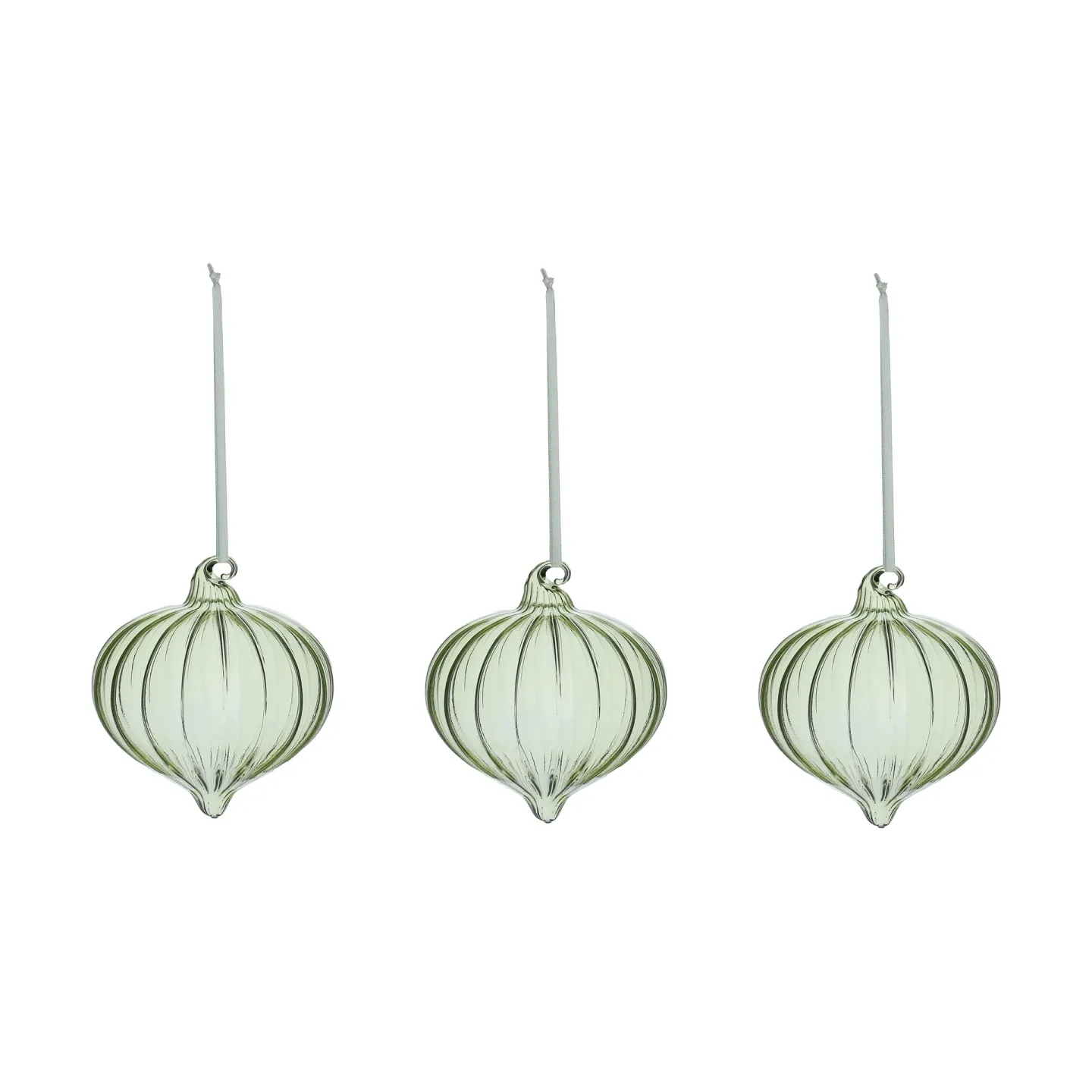 Scandi Living Whisper julgranskula 3-pack Grön