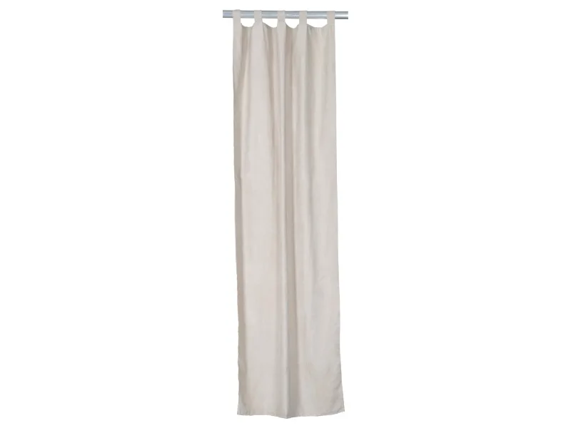 Vorhang MILANO 110x240cm pfote / kräuselband abdunkelnd beige
