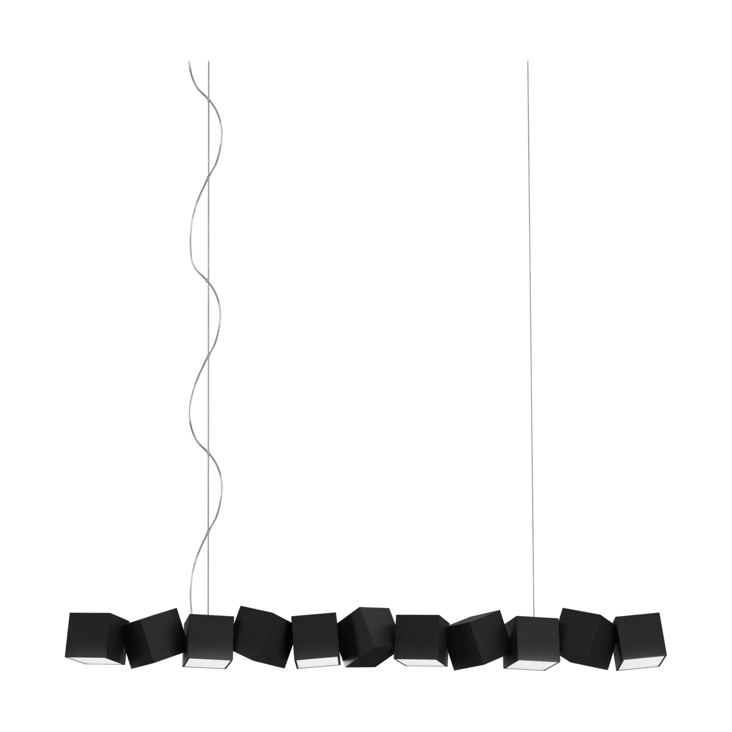 Oblure Blockchain system 11 Pendelleuchte Black