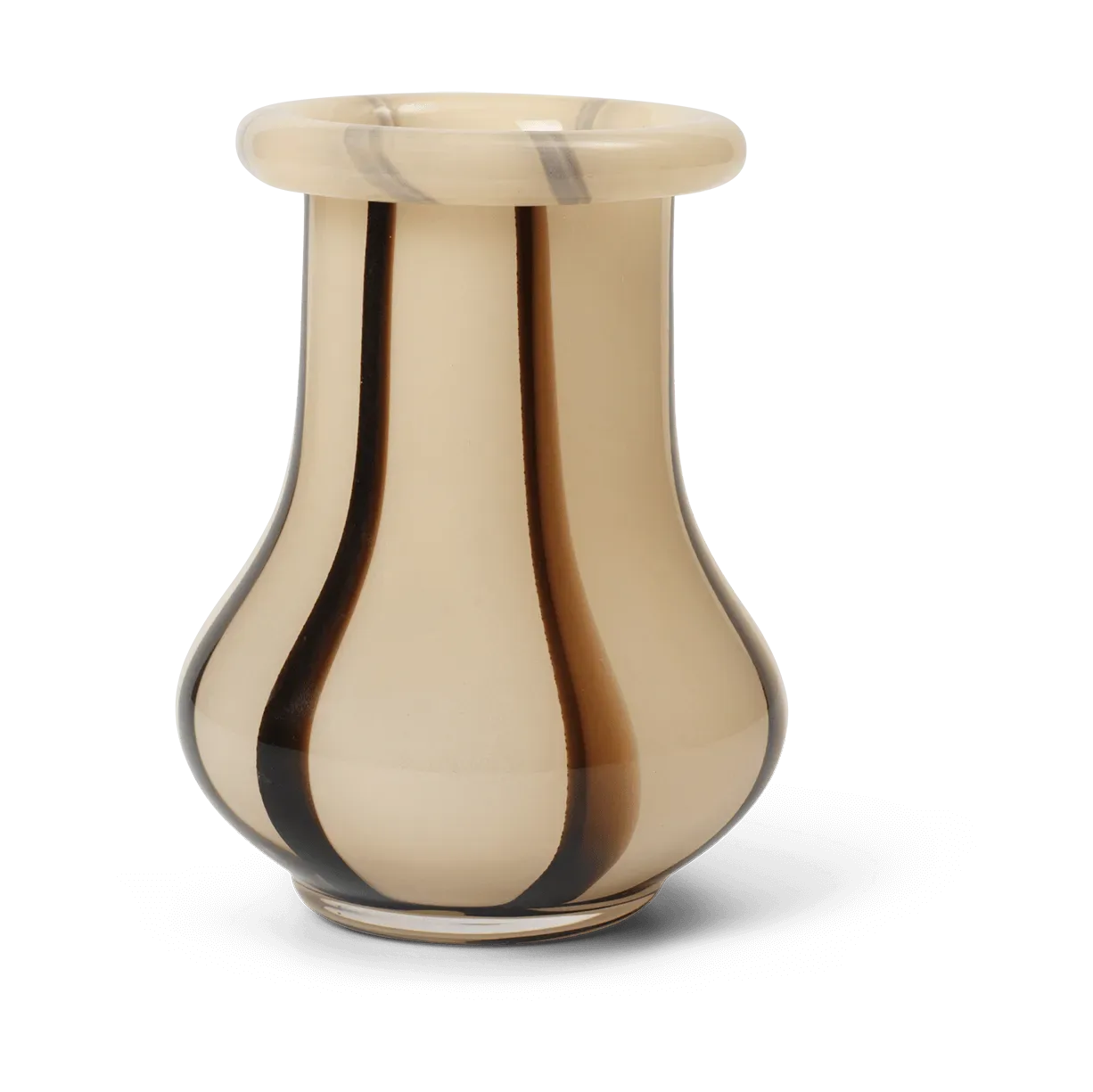 Ferm Living Riban Vase 15 cm Cream