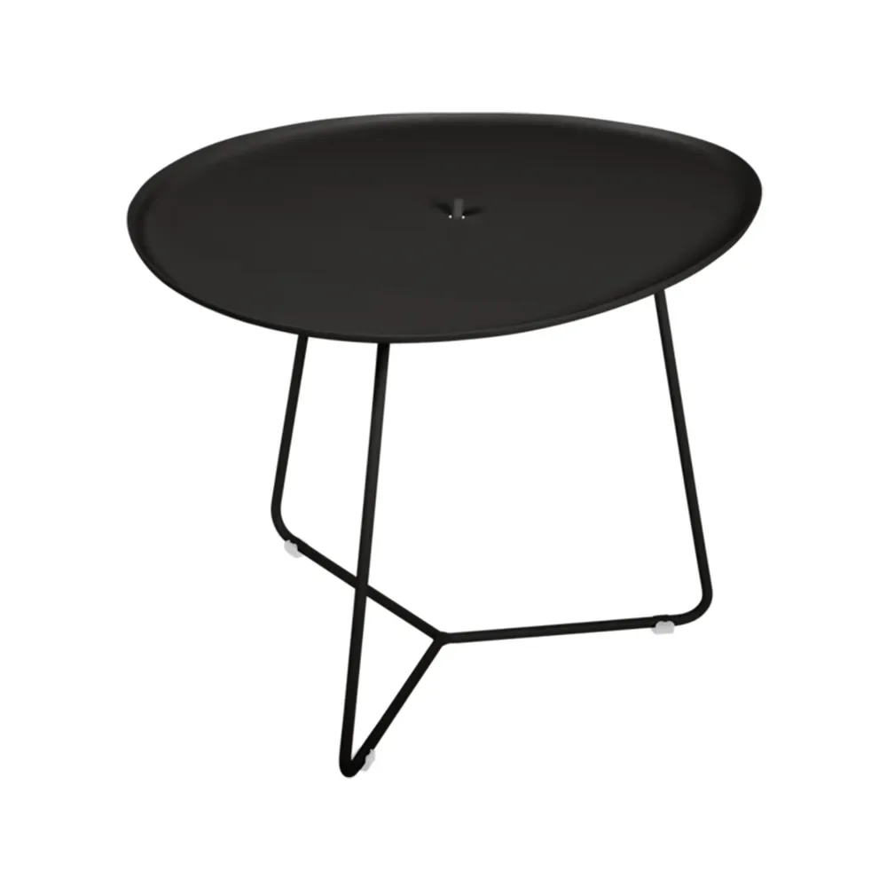 Fermob Cocotte bord lågt Liquorice (svart)