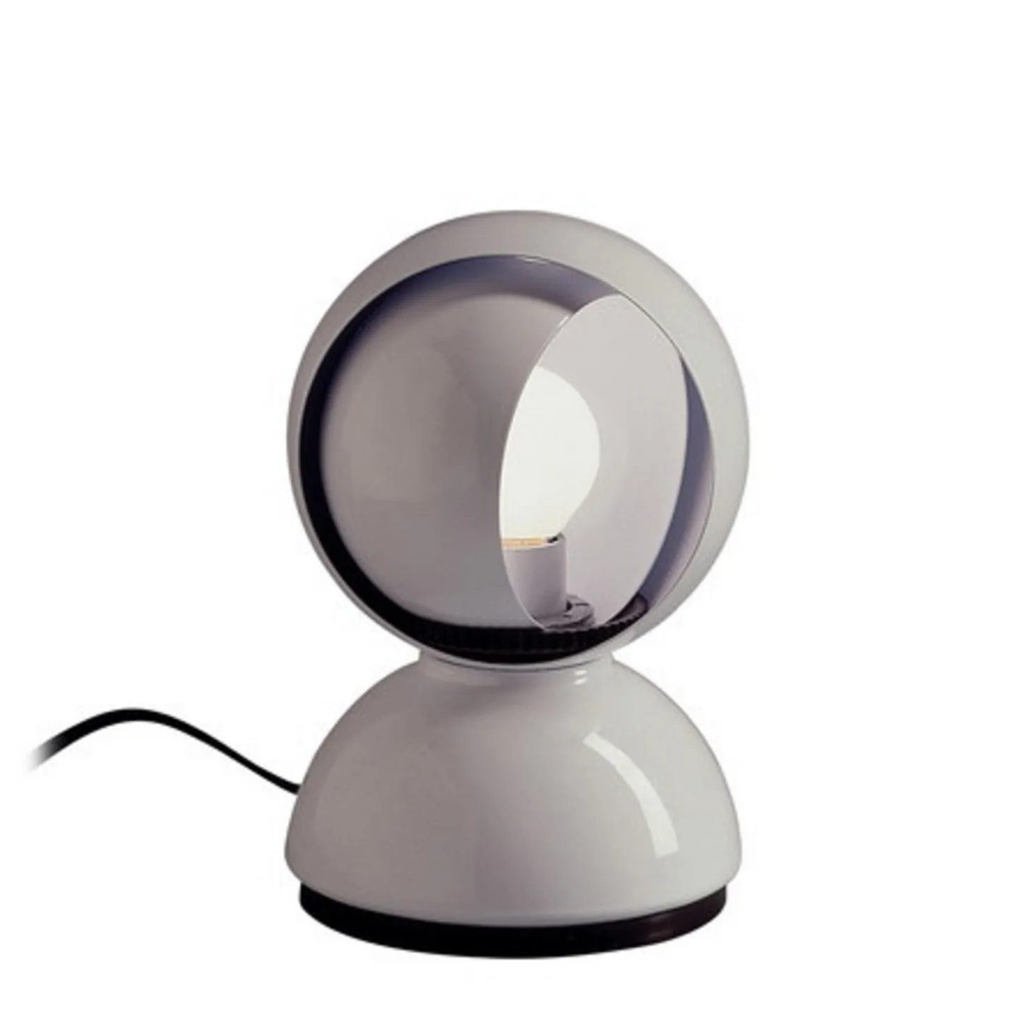 Eclisse Tischleuchte Weiß - Artemide - Wohnzimmer - Metall